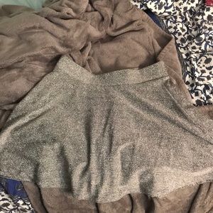 Never worn silver sparkly skirt